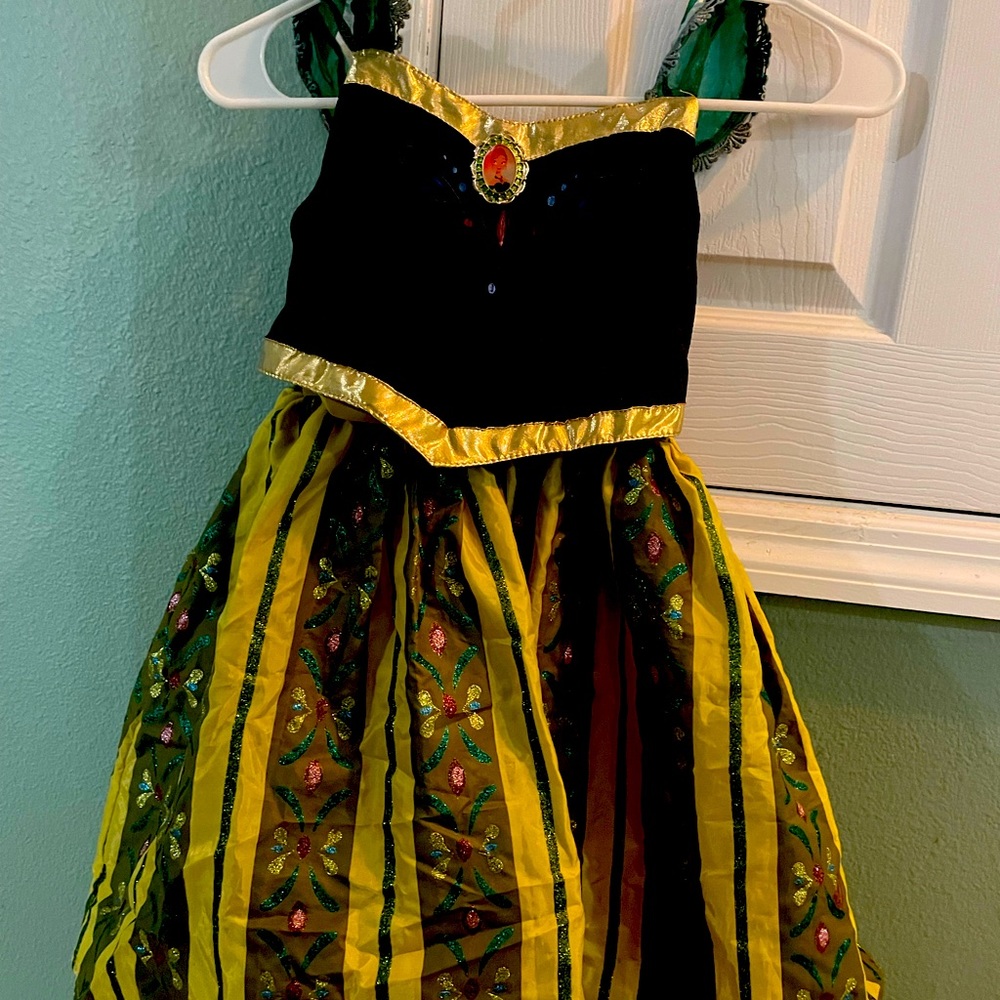 Girls Disney Princess Ana ball gown